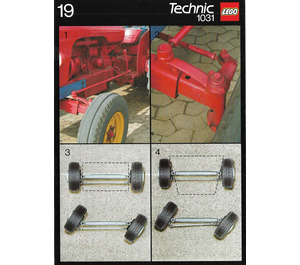 LEGO Technic Activity Booklet 19 - Simple Steering