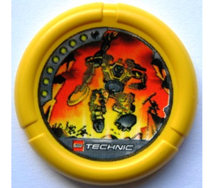 LEGO Technic Bionicle Våpen Throwing Disc med Blaster og Flames (32171)