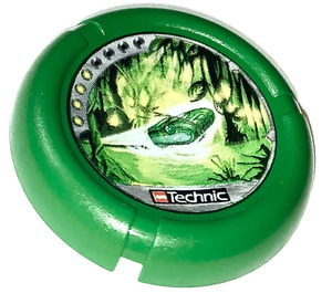 LEGO Technic Bionicle Weapon Throwing Disc with Flying Box in Swamp (32171)