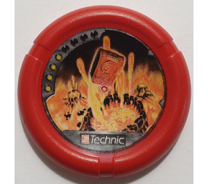 LEGO Technic Bionicle Weapon Throwing Disc with Pips and Energy Slizer (32171)