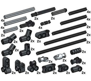 LEGO Technic Cross Axles 10074