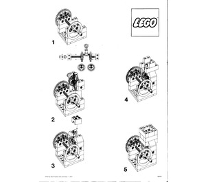 LEGO Technic Motor Set 98959 Instructions