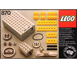 LEGO Technical Motor, 4.5V Set 870
