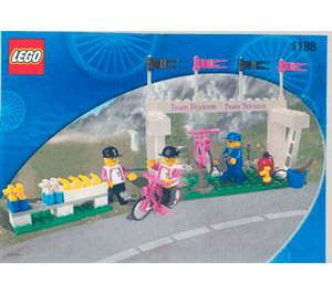 LEGO Telekom Race Cyclists en Service Crew 1198 Instructions