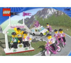 LEGO Telekom Race Cyclists and Winners' Podium Set 1199