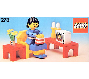LEGO Television Room Set 278