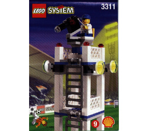 LEGO Television Tower Set 3311 Instructions
