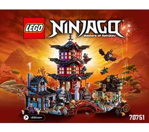 LEGO Temple of Airjitzu Set 70751 Instructions