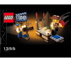 LEGO Temple of Gloom Set 1355 Instructions