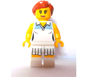 LEGO Tennis Player Minifiguur