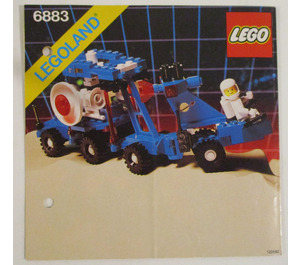 LEGO Terrestrial Rover 6883 Instrukce