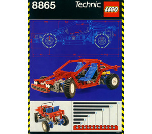 LEGO Test Auto 8865 Instructions
