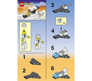LEGO Test Shuttle X Set 3067 Instructions