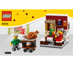 LEGO Thanksgiving Feast Set 40123 Instructions