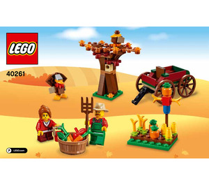 LEGO Thanksgiving Harvest Set 40261 Instructions