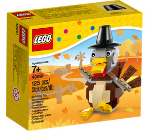 LEGO Thanksgiving dinde 40091 Packaging