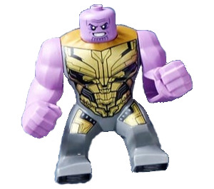 LEGO Thanos (Suuri) jossa Harmaa Puku ja Virne Minihahmo