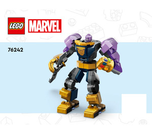 LEGO Thanos Mech Armor Set 76242 Instructions