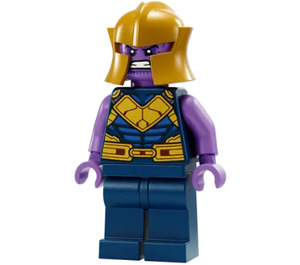 LEGO Thanos med Lavendel Vapen och Hjälm Minifigur