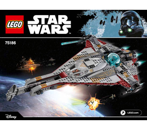 LEGO The Arrowhead 75186 Ohjeet