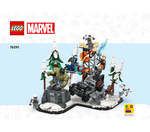 LEGO The Avengers Assemble: Age of Ultron 76291 Instrukce