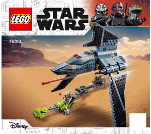 LEGO The Bad Batch Attack Shuttle Set 75314 Instructions