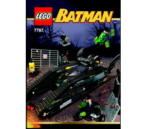 LEGO The Bat-Tank: The Riddler et Bane's Hideout 7787 Instructions