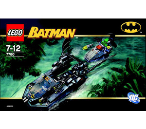 LEGO The Batboat: Hunt for Killer Croc Set 7780 Instructions