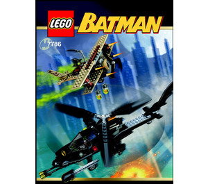 LEGO The Batcopter: The Chase for Scarecrow 7786 Istruzioni