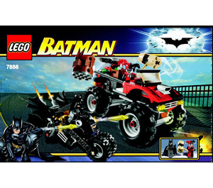 LEGO The Batcycle: Harley Quinn's Hamer Truck 7886 Instructions