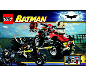 LEGO The Batcycle: Harley Quinn's Hammer Truck 7886 Instructies