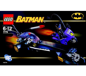 LEGO The Batman Dragster: Catwoman Pursuit 7779 Instructions