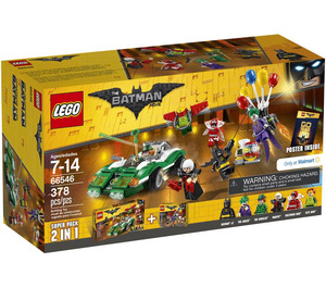 LEGO The Batman Movie Super Pack 2-in-1 66546 Packaging