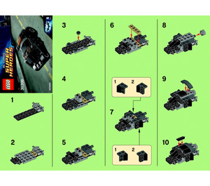 LEGO The Batman Tumbler Set 30300 Instructions
