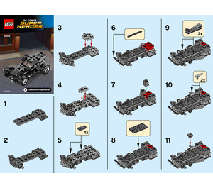 LEGO The Batmobile 30446 Ohjeet