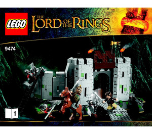LEGO The Battle of Helm's Deep 9474 Instructions