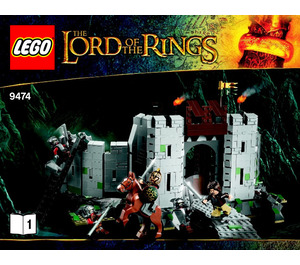 LEGO The Battle of Helm's Deep 9474 Ohjeet