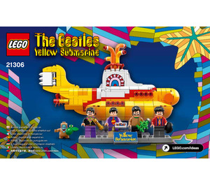 LEGO The Beatles Geel Submarine 21306 Instructions