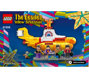 LEGO The Beatles Yellow Submarine 21306 Instructions