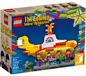 LEGO The Beatles Geel Submarine 21306 Packaging