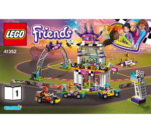 LEGO The Big Race Day Set 41352 Instructions