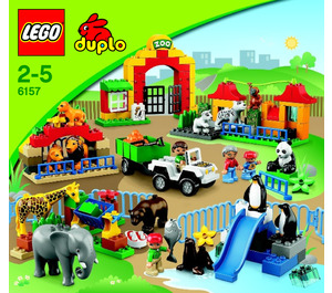 LEGO The Big Zoo Set 6157 Instructions