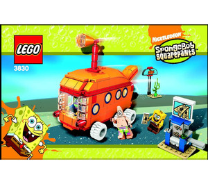 LEGO The Bikini Bottom Express Set 3830 Instructions