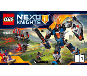 LEGO The Black Knight Mech Set 70326 Instructions