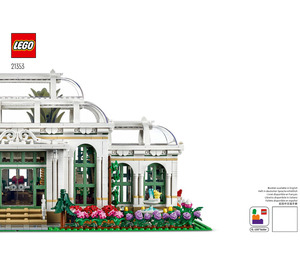 LEGO The Botanical Garden Set 21353 Instructions