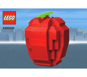 LEGO The Backstein Apfel 3300000 Instructions