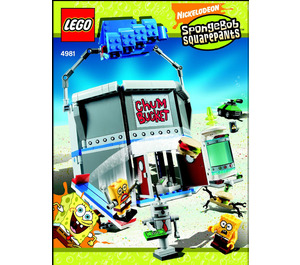 LEGO The Chum Bucket Set 4981 Instructions