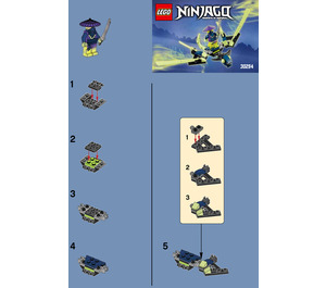 LEGO The Cowler Dragon Set 30294 Instructions