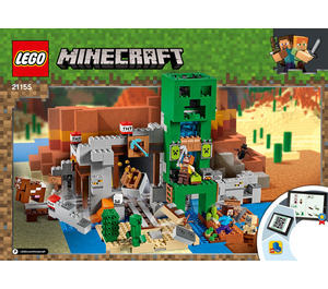 LEGO The Creeper Mine Set 21155 Instructions