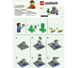 LEGO The Dripstone Cavern 30647 Instructies